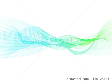 抽象的藍色曲線。波浪背景。 抽象的藍色曲線。波浪背景。 116123161