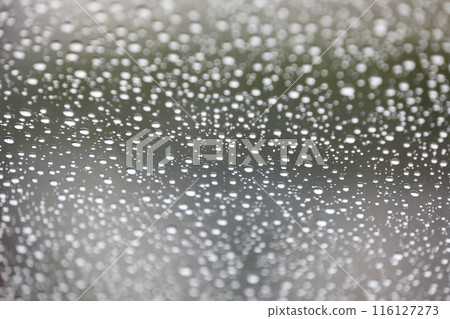 擋風玻璃上的水滴 116127273