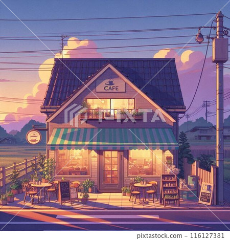 被夕陽染紅（AI生成） 116127381