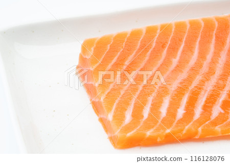 Close up of salmon fillet Close up of salmon fillet 116128076