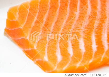 Salmon fillet close-up background Salmon fillet close-up background 116128103