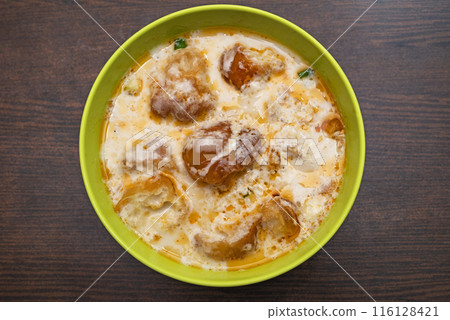 Salted soy bean milk 116128421