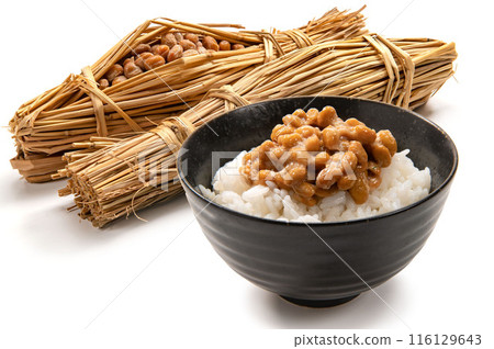 傳統日本料理,納豆飯 傳統日本料理,納豆飯 116129643