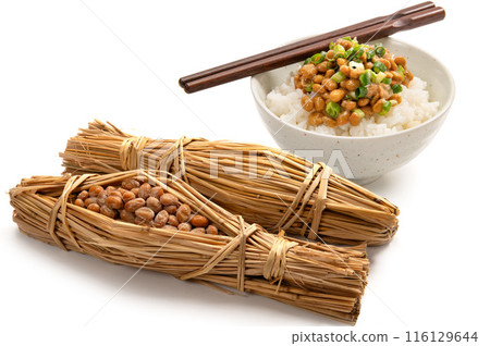 傳統日本料理,納豆飯 傳統日本料理,納豆飯 116129644