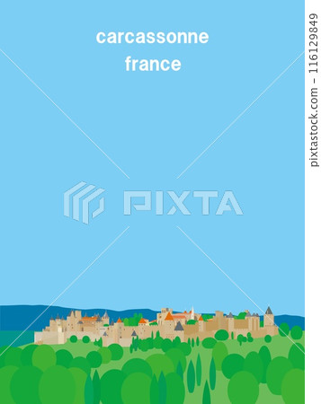 Carcassonne, France 116129849