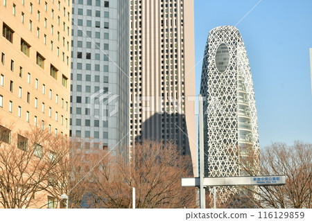West exit from Shinjuku Central Park West exit from Shinjuku Central Park 116129859