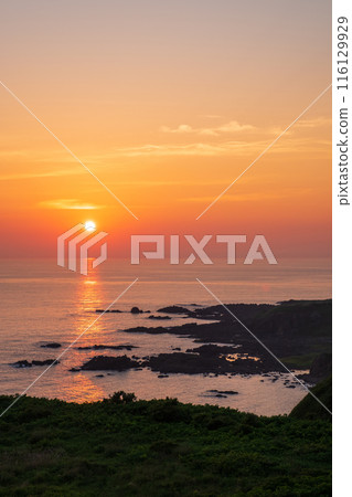 Sunset on the Oga Peninsula 116129929