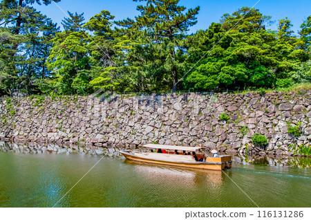 Shimane Matsue Castle: Sightseeing boat on the Horikawa River Shimane Matsue Castle: Sightseeing boat on the Horikawa River 116131286