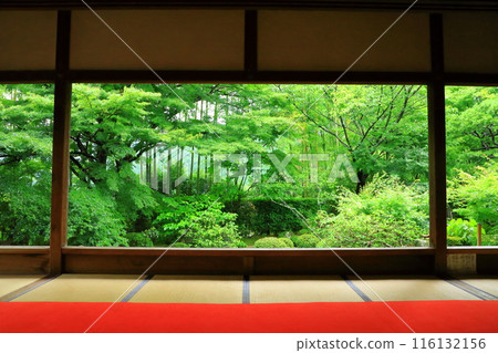 Kyoto Ohara Village Hosen-in Temple Picture Frame Garden 116132156