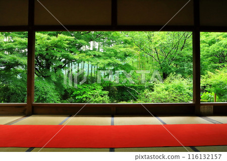 Kyoto Ohara Village Hosen-in Temple Picture Frame Garden 116132157