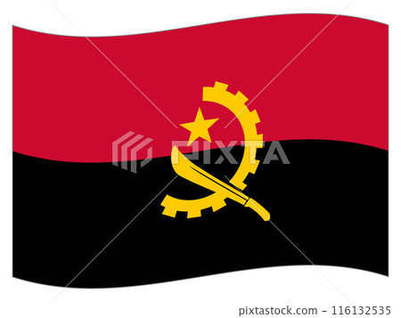 世界國旗 安哥拉國旗 世界國旗 安哥拉國旗 116132535