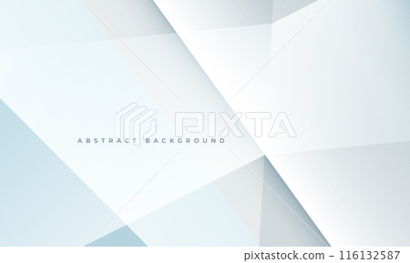 White and grey 3d modern abstract background with polygonal texture. Soft gray and light blue wide abstract banner. White and grey 3d modern abstract background with polygonal texture. Soft gray and light blue wide abstract banner. 116132587