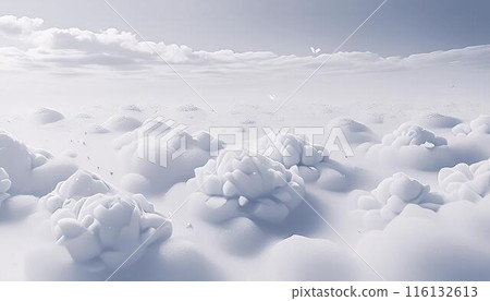 Spectacular image above the clouds 116132613