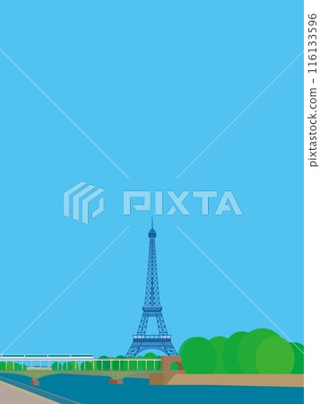 Eiffel Tower, Tour Eiffel, Bir-Hakeem Bridge, Paris Eiffel Tower, Tour Eiffel, Bir-Hakeem Bridge, Paris 116133596