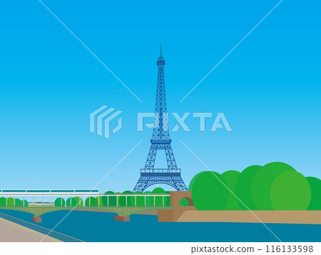 Eiffel Tower, Tour Eiffel, Bir-Hakeem Bridge, Paris Eiffel Tower, Tour Eiffel, Bir-Hakeem Bridge, Paris 116133598
