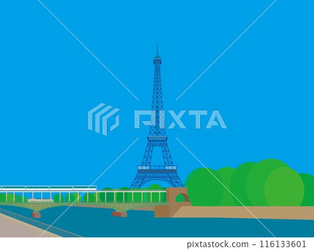 Eiffel Tower, Tour Eiffel, Bir-Hakeem Bridge, Paris Eiffel Tower, Tour Eiffel, Bir-Hakeem Bridge, Paris 116133601