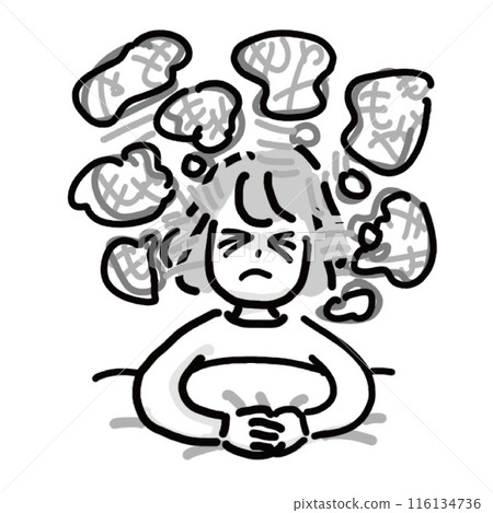 Insomnia, sleep disorder, can't sleep, hazy, monochrome Insomnia, sleep disorder, can't sleep, hazy, monochrome 116134736