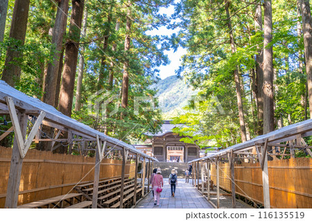 越後一宮彌彥神社 表參道 116135519