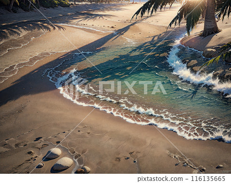 Tropical island beach 2 Tropical island beach 2 116135665