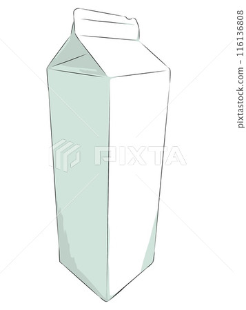 Simple milk illustration Simple milk illustration 116136808