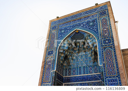 Entrance portal of the Gur-e Amir mausoleum, Samarkand Entrance portal of the Gur-e Amir mausoleum, Samarkand 116136809