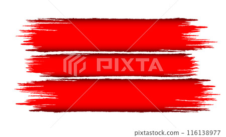 grunge texture cracked red color  with white background 116138977