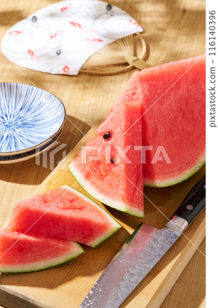 Watermelon carved 116140396
