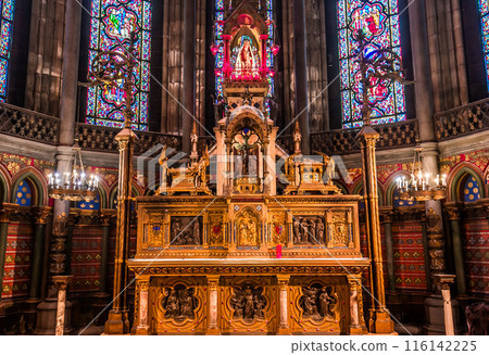 Cathedral of Our Lady, Lille, France, interiors 116142225