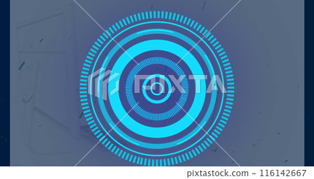 Image of scope scanning over office Image of scope scanning over office 116142667