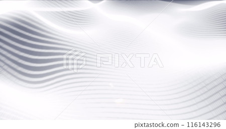 Image of waves moving on white background 116143296