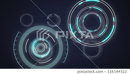Image of scopes scanning and data processing 116144322