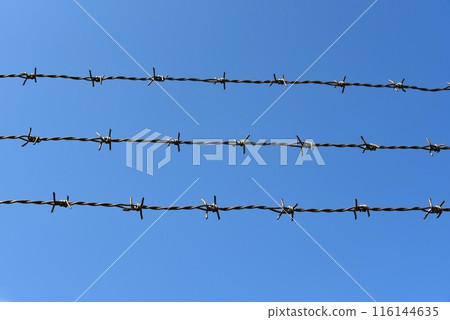 Barbed wire crime prevention measures Barbed wire crime prevention measures 116144635