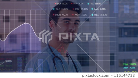 Image of text with globe and network of connections Image of text with globe and network of connections 116144738