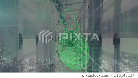 Image of scope scanning and data processing over computer servers 116145134