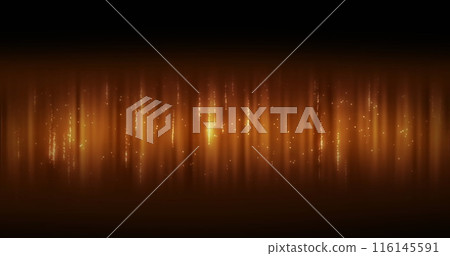 Image of light spots and trails on black background Image of light spots and trails on black background 116145591