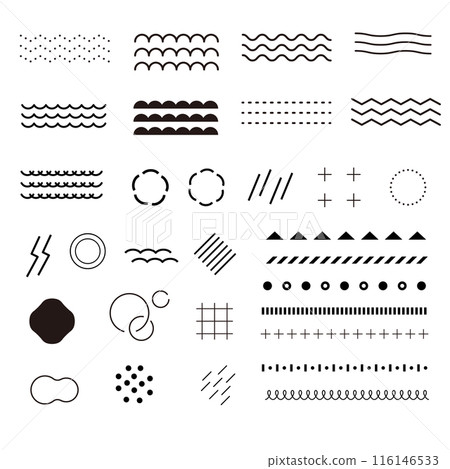 幾何圖案圖標集 幾何圖案圖標集 116146533