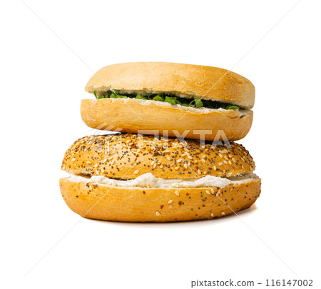 Bagel, Round Bread Bun, Wheat Bakery with Grains And Seeds for Breakfast, Plain Circle Bagel Bread Bagel, Round Bread Bun, Wheat Bakery with Grains And Seeds for Breakfast, Plain Circle Bagel Bread 116147002