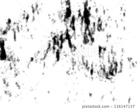 Black and white grunge. Distress overlay texture. Abstract surface dust and rough dirty wall background concept. Distress illustration simply place over object to create grunge effect. Vector EPS10. 116147137
