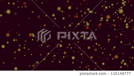 Image of light spots over black background Image of light spots over black background 116148777