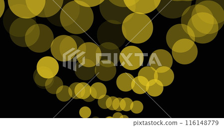 Image of light spots over black background Image of light spots over black background 116148779