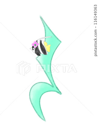可愛的季度休息與熱帶魚 可愛的季度休息與熱帶魚 116149363