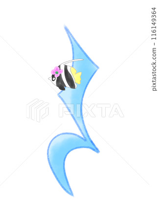 可愛的季度休息與熱帶魚 可愛的季度休息與熱帶魚 116149364