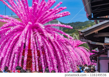 美濃祭:卯建市的花神轎遊行(岐阜縣美濃市) 美濃祭:卯建市的花神轎遊行(岐阜縣美濃市) 116149536
