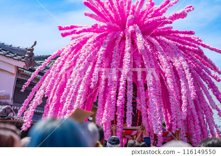 美濃祭:卯建市的花神轎遊行(岐阜縣美濃市) 美濃祭:卯建市的花神轎遊行(岐阜縣美濃市) 116149550