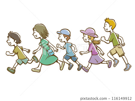 Running children 116149912