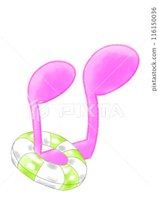 Musical note with floating ring Musical note with floating ring 116150036