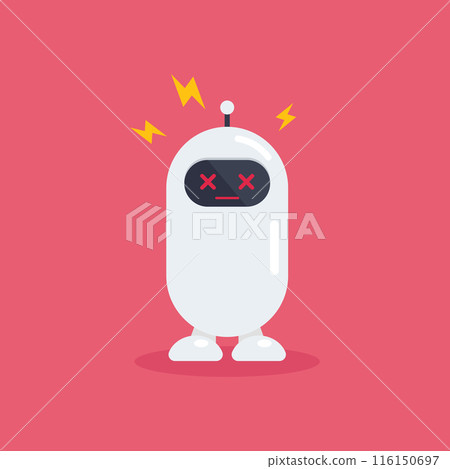 Crash broken error mini robot with spark 116150697