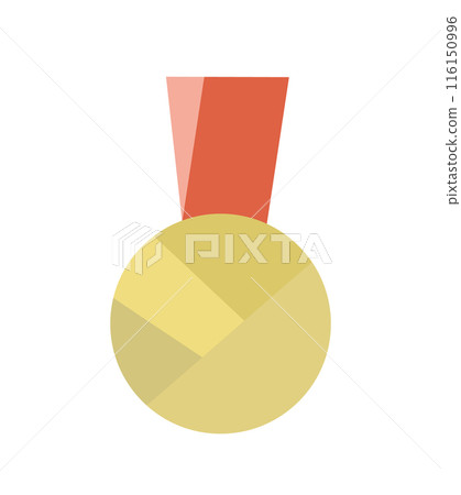 Gold medal illustration material Gold medal illustration material 116150996
