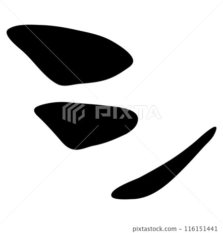 Shi (katakana) / Handwritten calligraphy material 116151441