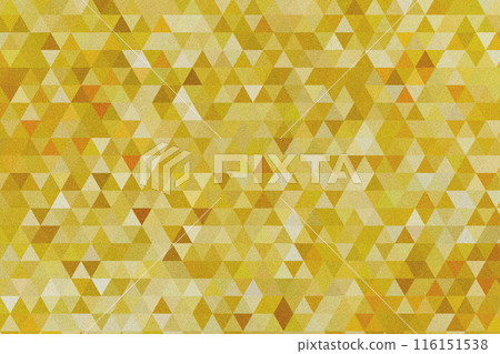 Gold noise texture polygon background 116151538